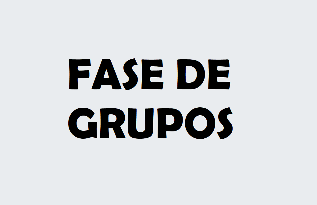Fase de grupos
